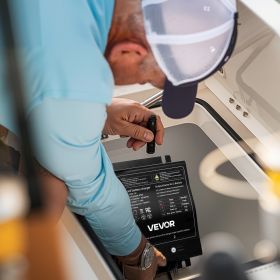 2-Bank 10A 12V Smart Marine Battery Charger Onboard IP68 Waterproof Boat RV