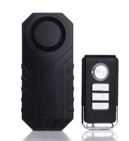 Elecpow Bike Alarm Remote Control Waterproof Electric Bicycle Motorcycle Anti-Theft Alarm Vibration Sensor