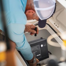 1-Bank 10A 12V Smart Marine Battery Charger Onboard IP68 Waterproof Boat RV