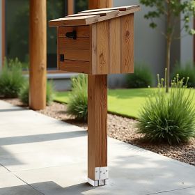 10 Pcs 6x6 Post Base Bracket Post Anchor For Concrete Inner Size 5.49x5.57 In