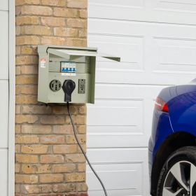 Temporary Power Outlet Panel RV Electrical Panel 20 30 50 Amp Outlet Box