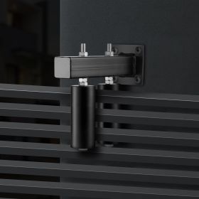 Sliding Gate Kit 6” Rolling Hardware With T-Bracket Adjustable For Door