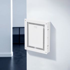 Structured Media Enclosure 17 In Recessed In-Wall TV Media Box With Cover