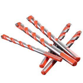 Orange 6-6-8-10-12mm 5pcs Multifunctional Ceramic Drill Bits
