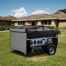 Generator Cover Universal Waterproof Cover 420D 34x26x21in For 3500-12000W