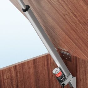 Linear Actuator 12V, 16 Inch High Load 330lbs/1500N Linear Actuator, 0.19'/s Linear Motion Actuator With Mounting Bracket And IP54 Protection