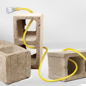 One Hundred FT Heavy Duty Extension Cord 12AWG 15Amps 1875W 3 Prongs With Lighted End