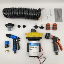 70PSI Deck Washdown  Kit For Boat Caravan Yacht Wash  12V 5GPM