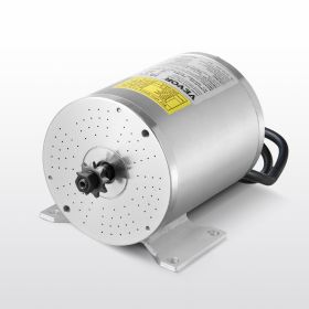 1800W Electric Brushless DC Motor 48V 4500rpm Motor For E-Bike Dirt Bike DIY