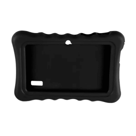 Shock-resistant Silicone Snap-on Case With Stand For 7' Tablets