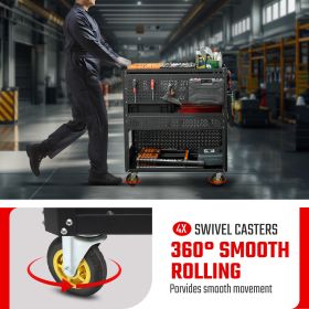 Detachable Utility Cart Storage Tool Cart