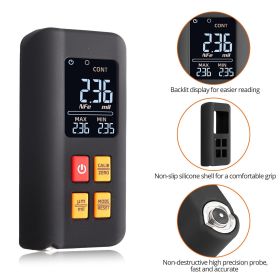 LCD Digital Thickness Gauge Car Coating Paint Film Depth Tester Fe NFe Probe