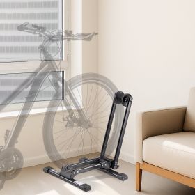 Foldable Bike Rack For 20 To 29 Inch Mountain & Road Bikes Storage Stand