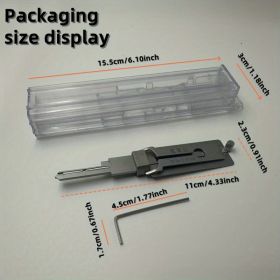 Automotive Repair Tools, Lock Picking Tools, 2-in-1 Set