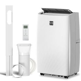 12000 BTU Portable Air Conditioner, AC Unit with Cool, Dehumidifier, Fan, 550 Sq. ft, 24H Timer On Off, Window Kit