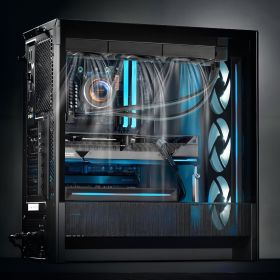 CPU Liquid Cooler AIO CPU Water Cooler With 3 PWN Fans(120 Mm) Intel AMD