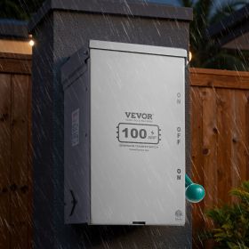 100A Generator Transfer Switch 24000W Manual Transfer Switch 120/240V