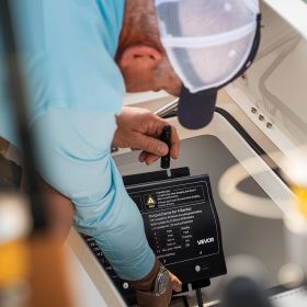 4-Bank 10A 12V Smart Marine Battery Charger Onboard IP68 Waterproof Boat RV