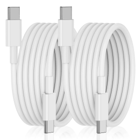 For Apple Phone Fast Charger 2Pack Type C Fast Charger Plug Adapter 6ft USB - C To Lightning Cable Cord For Apple Phone 16 1514 13 13 Pro 12 Pro 12 Ma (Option: Type C-1m 2m Cable)