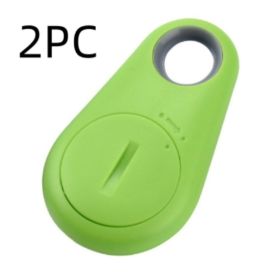 Water Drop Bluetooth-compatible Anti Lost Object Finder (Option: Green Opp 2PCS)