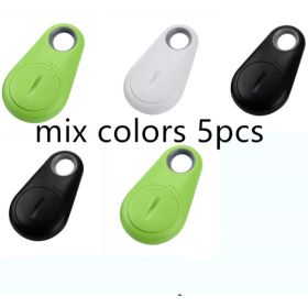 Water Drop Bluetooth-compatible Anti Lost Object Finder (Option: mix colors 5pcs)