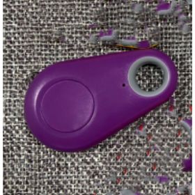 Water Drop Bluetooth-compatible Anti Lost Object Finder (Option: 1PC Purple)