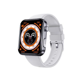 Smart Watch For Men Women Healthy Mornitoring Ips Screen Fitness Tracker With Bluetooth Call  IP67 Waterproof Heart Rate Sleep SpO2 Monitor Pedometer (Option: Grey)