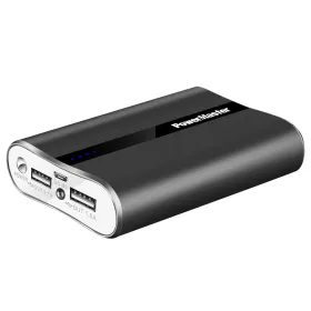 12000mAh Portable Charger With Dual USB Ports 3.1A Output Power Bank Ultra-Compact External Battery Pack (Option: Black)