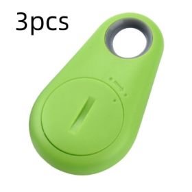 Water Drop Bluetooth-compatible Anti Lost Object Finder (Option: Green 3pcs)