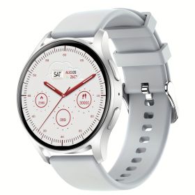 Trendy Smart Watch, Smart Watch For Men And Women, Make,answer Calls, Wireless Smart Watch, Fitness Tracker With Calorie Tracker, Pedometer, Text Noti (Option: Gray)