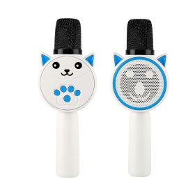 Karaoke Speaker Microphone (Color: Blue)